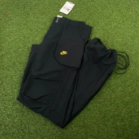 00s Nike Parachute Cargo Joggers Black XXS