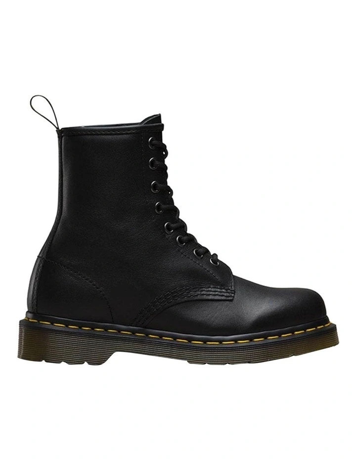 1460 8 Eye Boot Nappa in Black