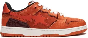 A BATHING APE Sk8 Sta #2 low-top M1 sneakers Orange