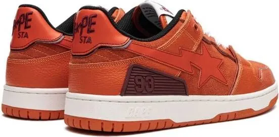 A BATHING APE Sk8 Sta #2 low-top M1 sneakers Orange