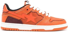 A BATHING APE SK8 STA low-top sneakers Orange