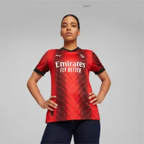 AC Milan 23/24 Women's Home Jersey | For All Time Red-PUMA Black | PUMA Football | PUMA 