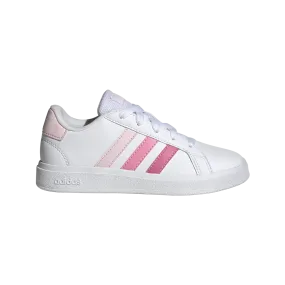 adidas Grand Court 2.0 Trainers - Girls - White/Pink