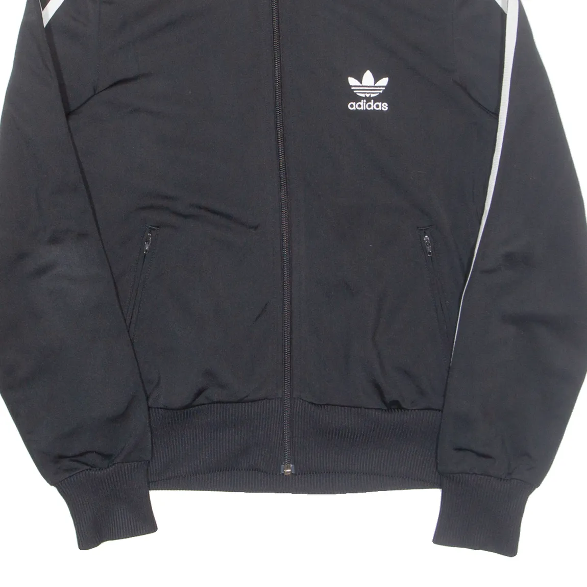 ADIDAS Mens Track Jacket Black S