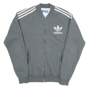 ADIDAS Womens Track Jacket Grey S