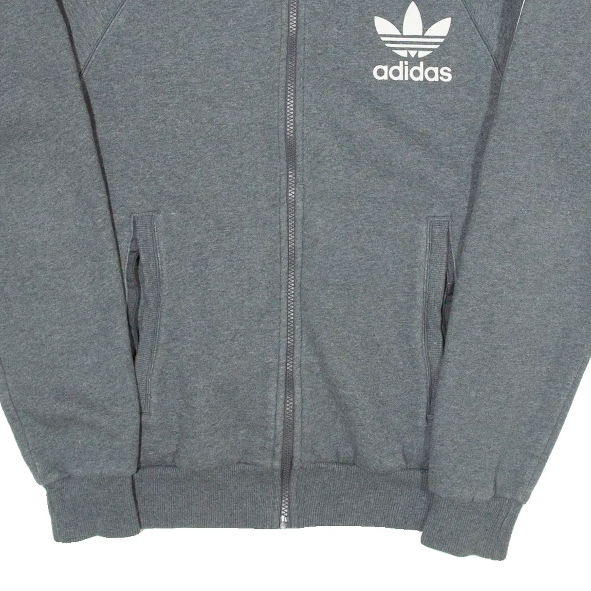 ADIDAS Womens Track Jacket Grey S