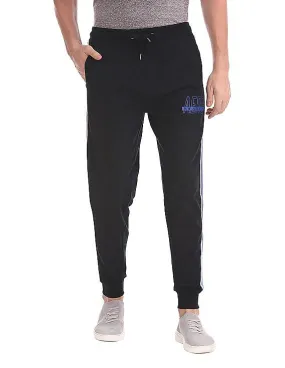 Aeropostale Drawstring Waist Side Tape Joggers