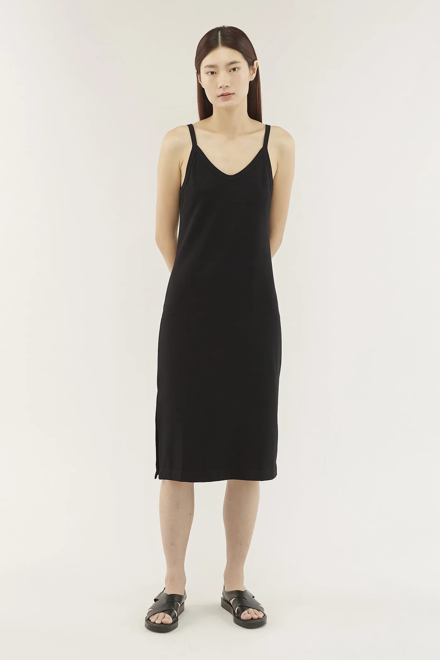 Alecia V-neck Tank Dress 