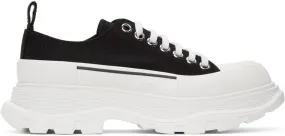 Alexander McQueen Black Tread Slick Sneakers