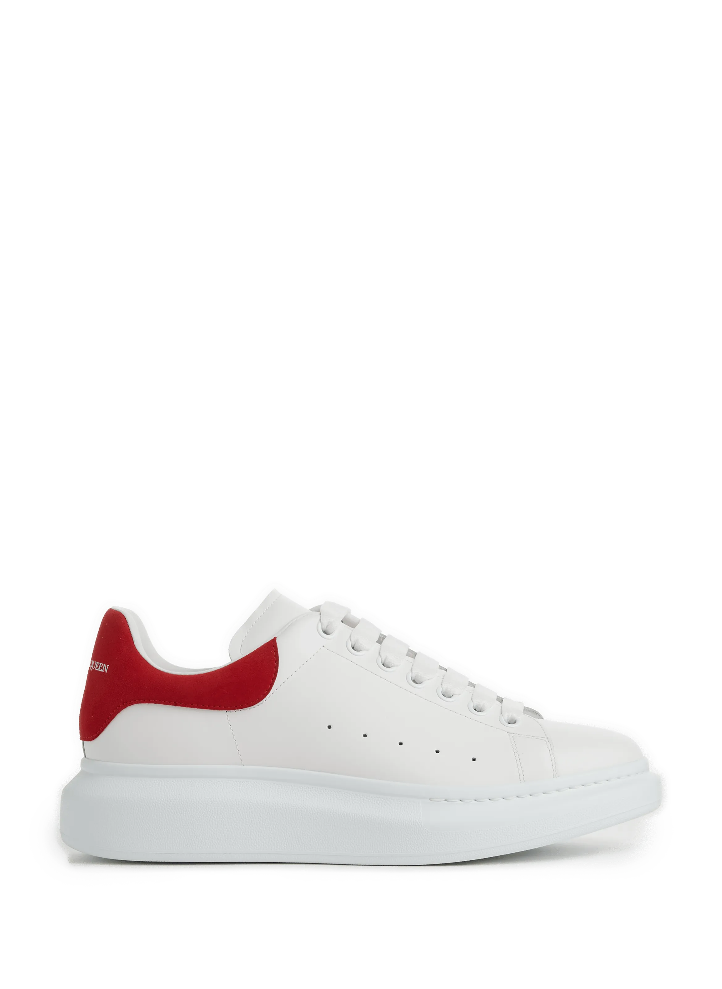 Alexander mcqueen  Oversized leather sneakers - White