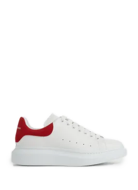 Alexander mcqueen  Oversized leather sneakers - White