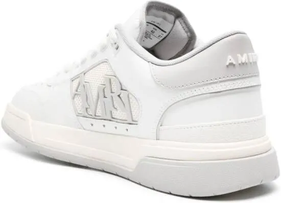 AMIRI logo-embossed leather sneakers White