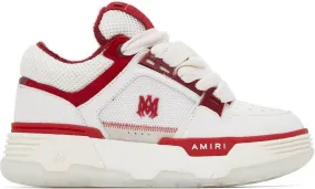 AMIRI White & Red MA-1 Sneakers