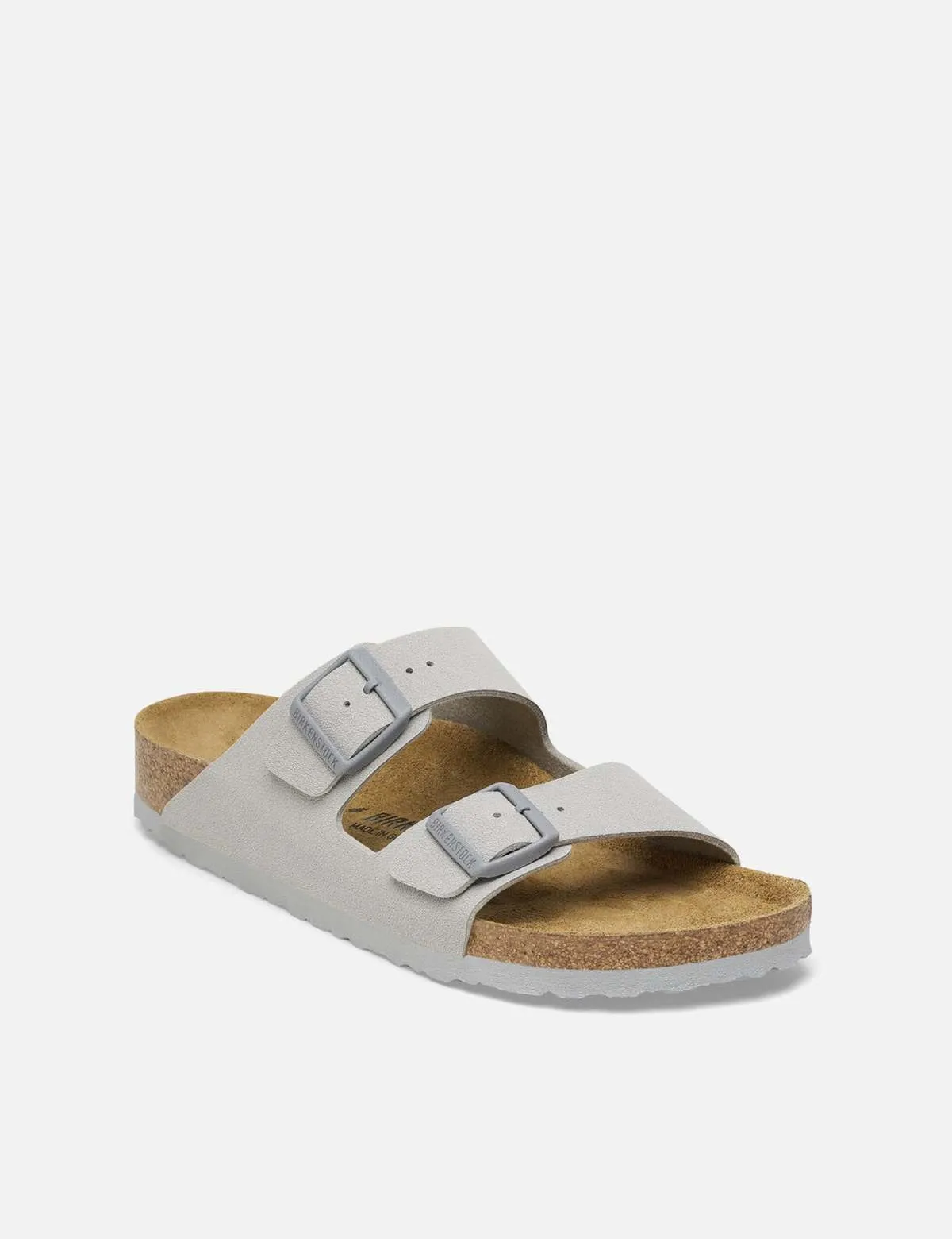 Arizona Birko flor Regular Sandals - Stone Coin Grey