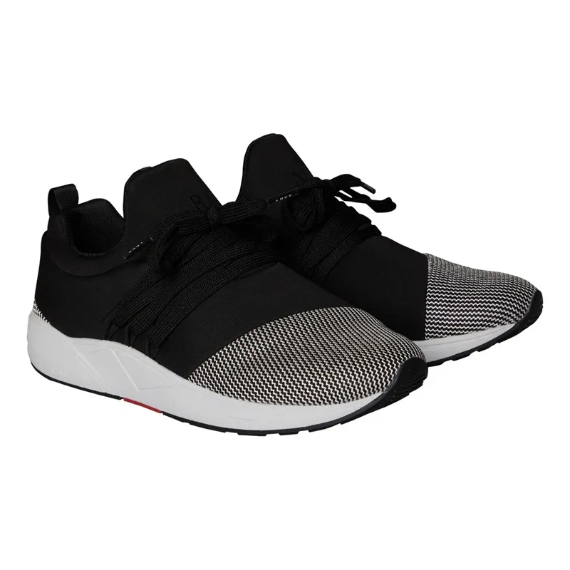 ARKK Copenhagen Womens Raven Mesh Trainers Black/White