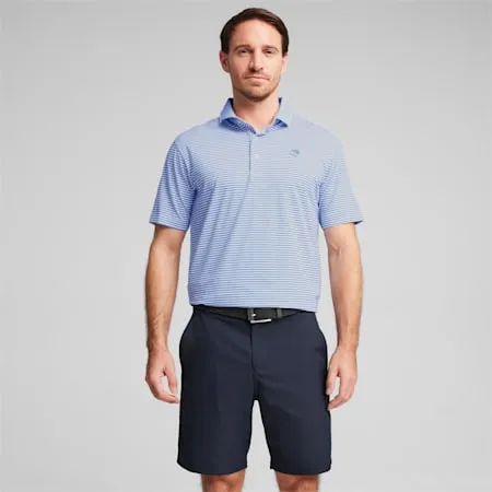 Arnold Palmer Mattr Traditions Men's Golf Polo Shirt | Blue Skies-White Glow | PUMA Polos | PUMA 