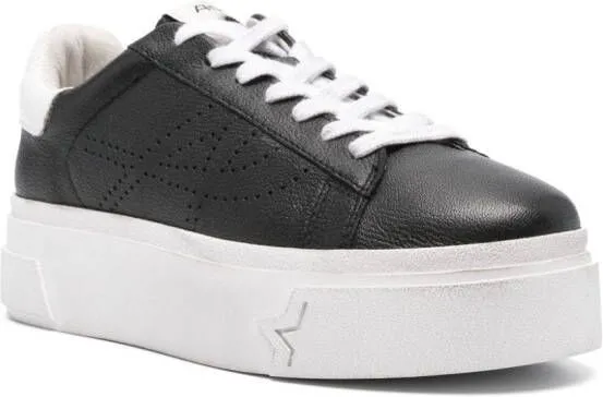 Ash Santana leather sneakers Black