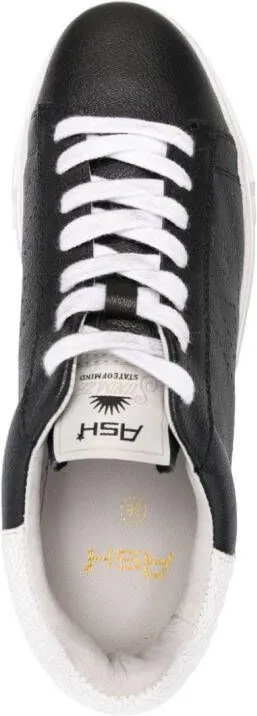 Ash Santana leather sneakers Black