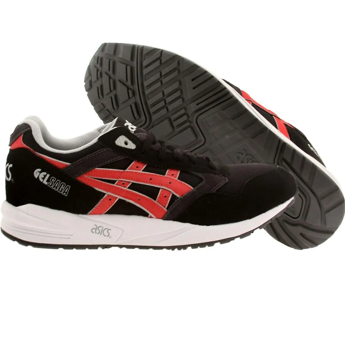 Asics Tiger Men Gel-Saga (black / burgundy)