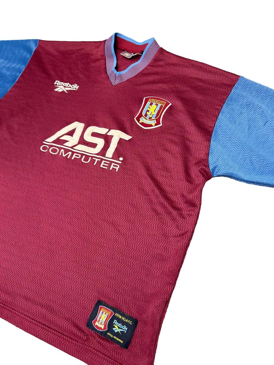 Aston Villa Reebok 97/98 Home Shirt L