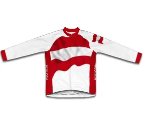 Austria Flag Winter Thermal Cycling Jersey