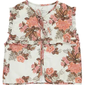 Bebe Organic Hana Vest, Wallpaper Florals