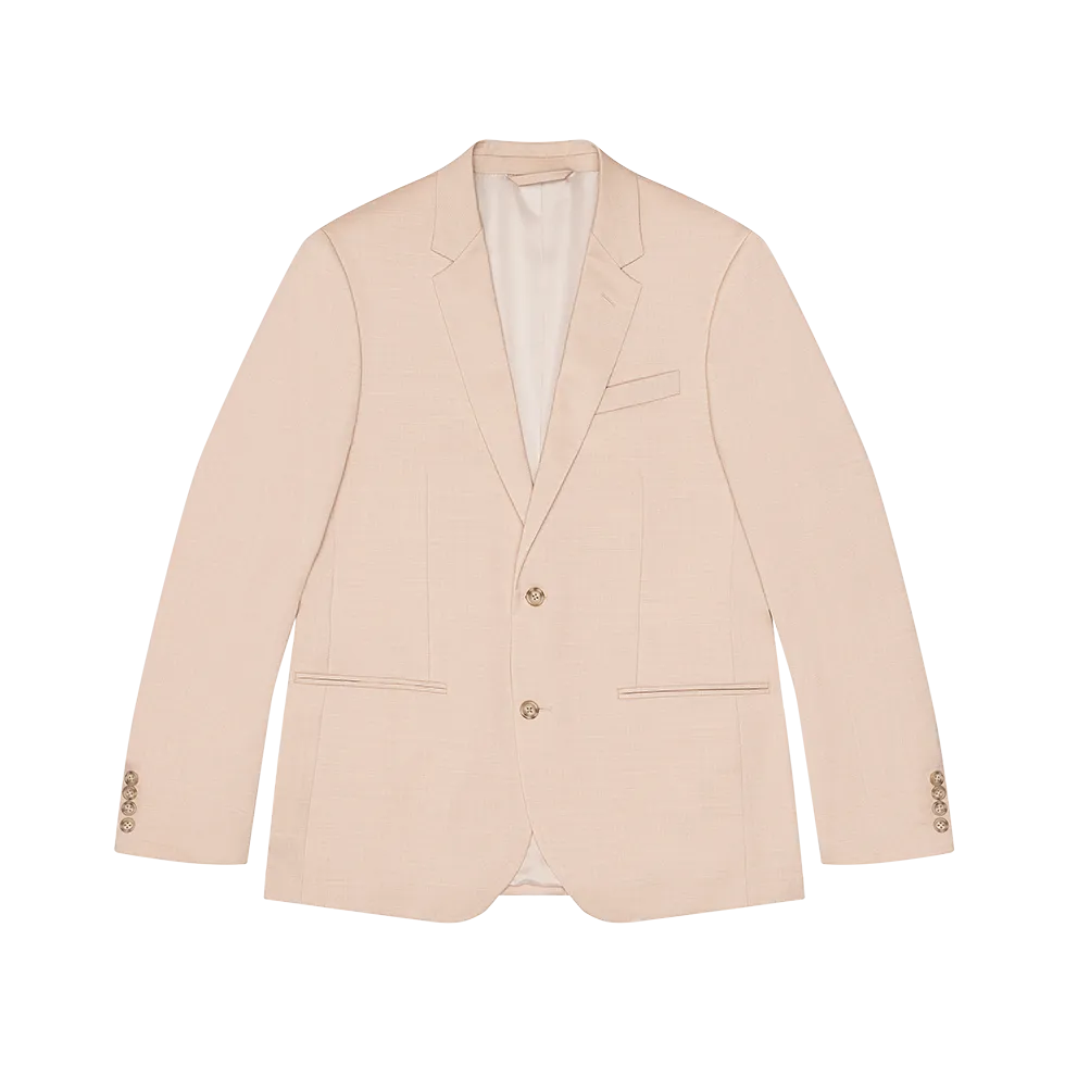 Beige Suit Jacket