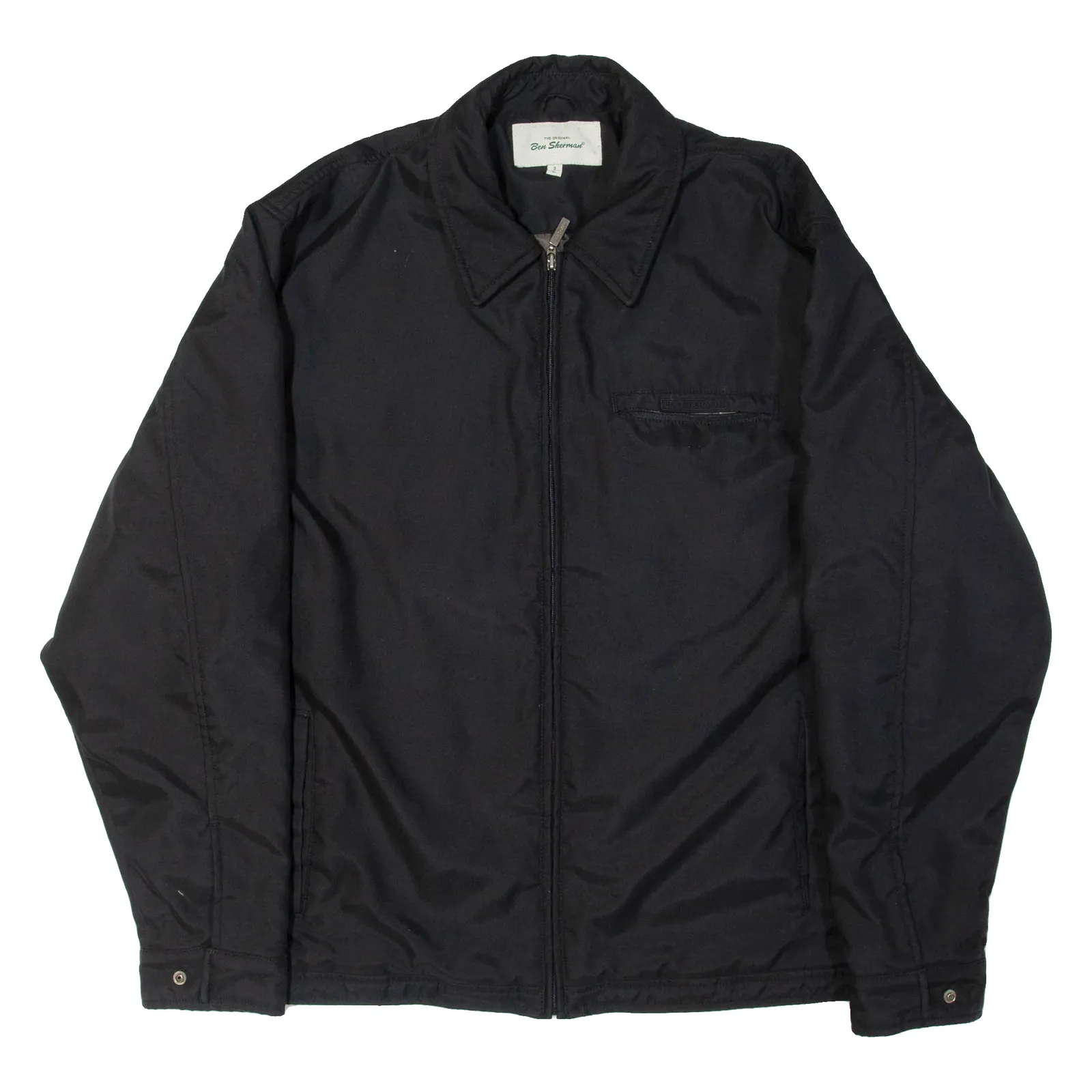 BEN SHERMAN Mens Jacket Black L