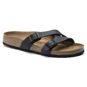 Birkenstock Womens Yao Balance Black Sandals - Narrow Fit