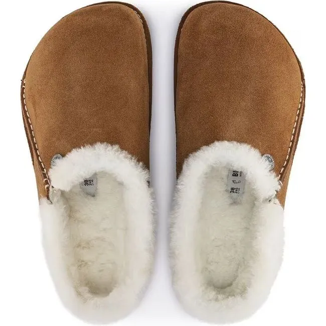 Birkenstock Women's Zermatt Premium Mink Shearling Narrow Slipper