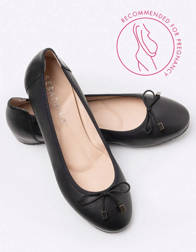 Black Ballet Flats