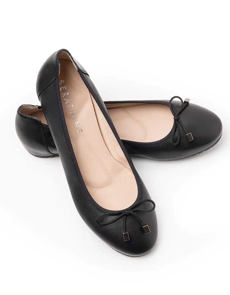 Black Ballet Flats