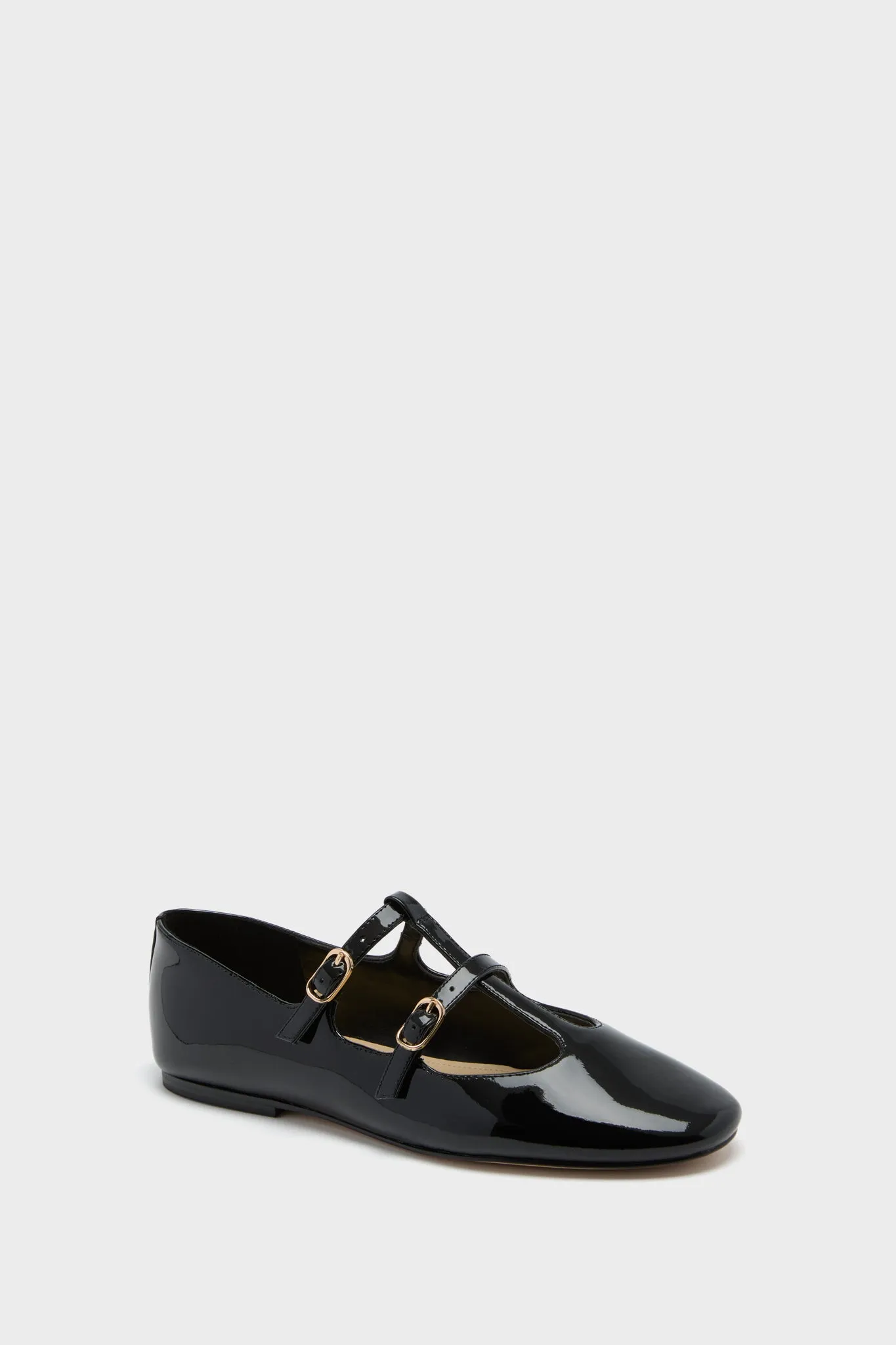 Black Evie Flats