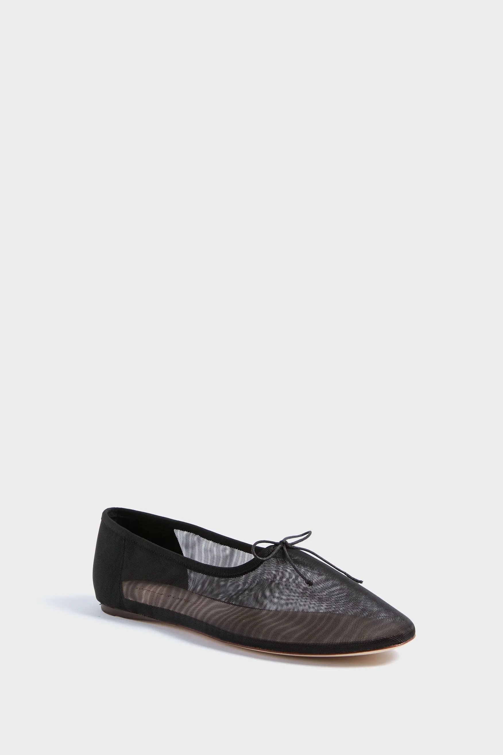 Black Mesh Landon Flats