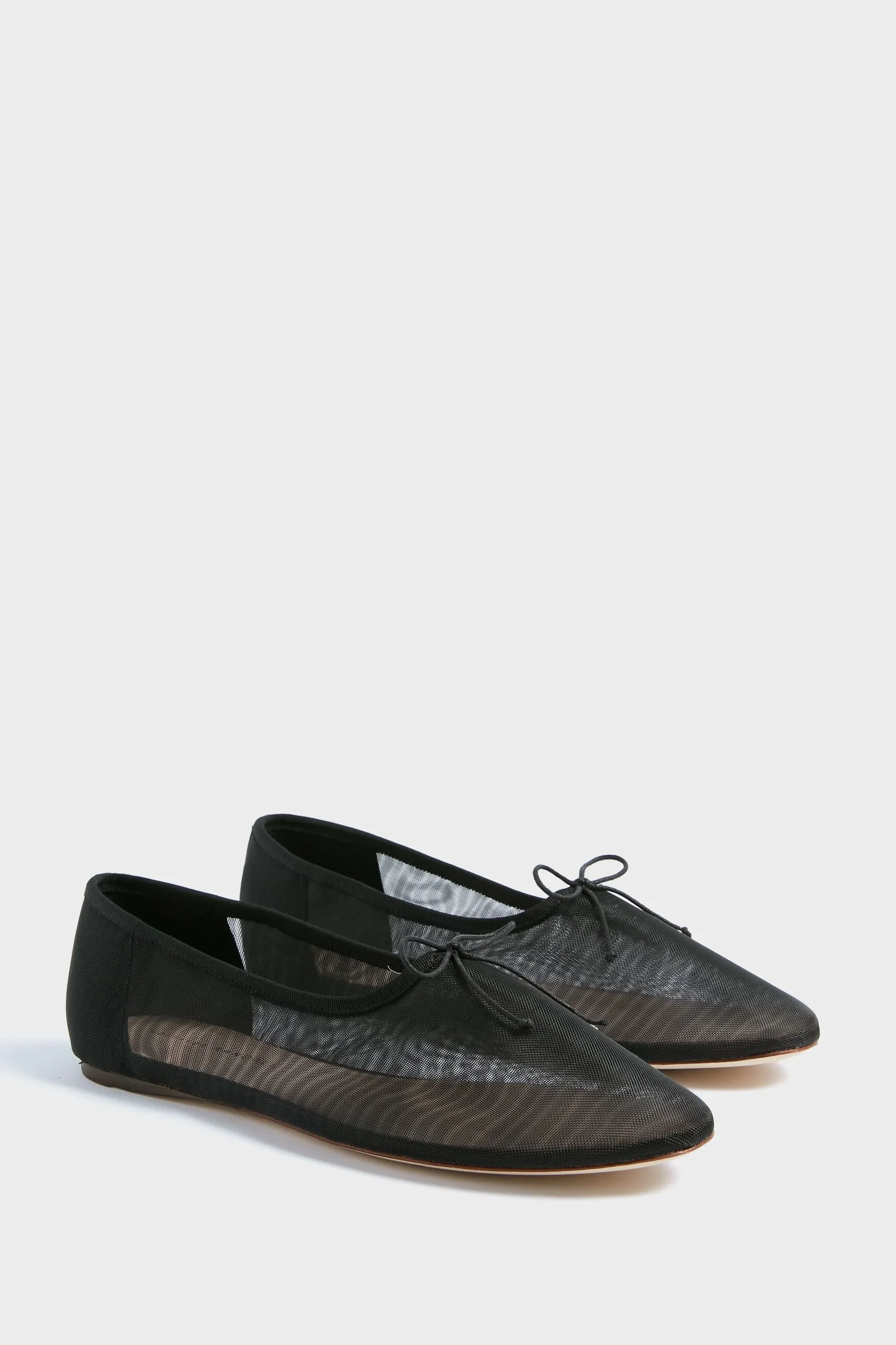 Black Mesh Landon Flats