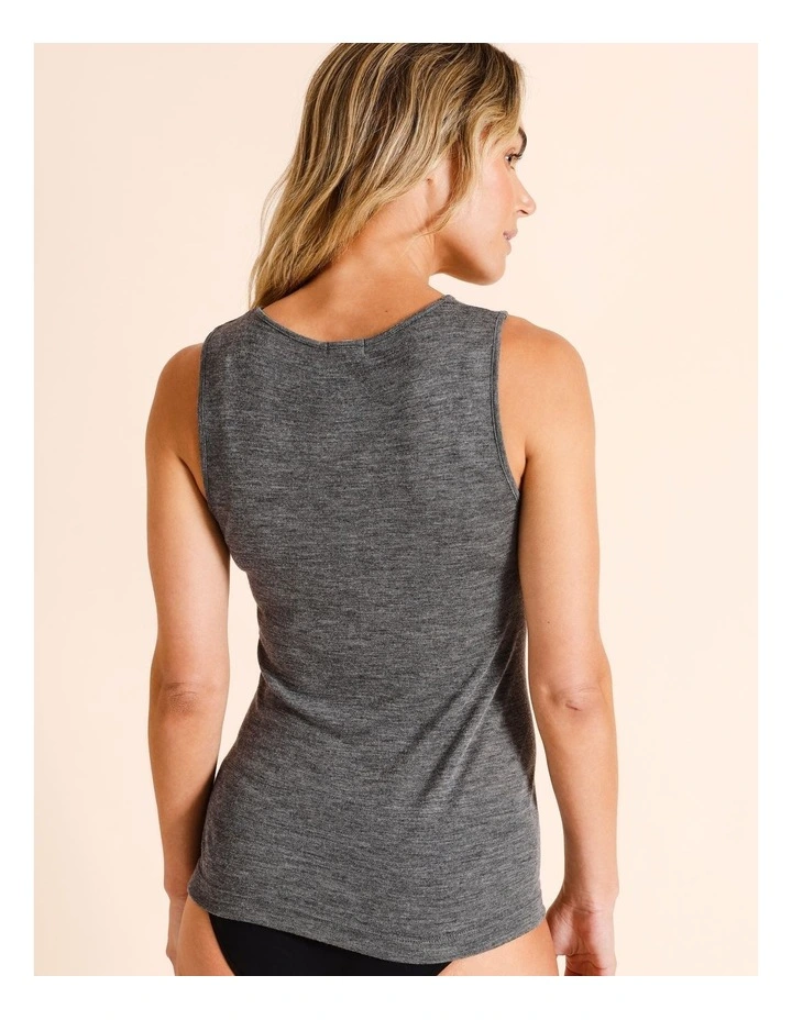 Body Layer Wool Bamboo Thermal Tank Top