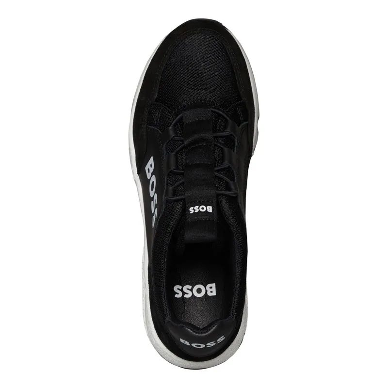 BOSS Junior Boys Casual 2 D2 Trainers Black