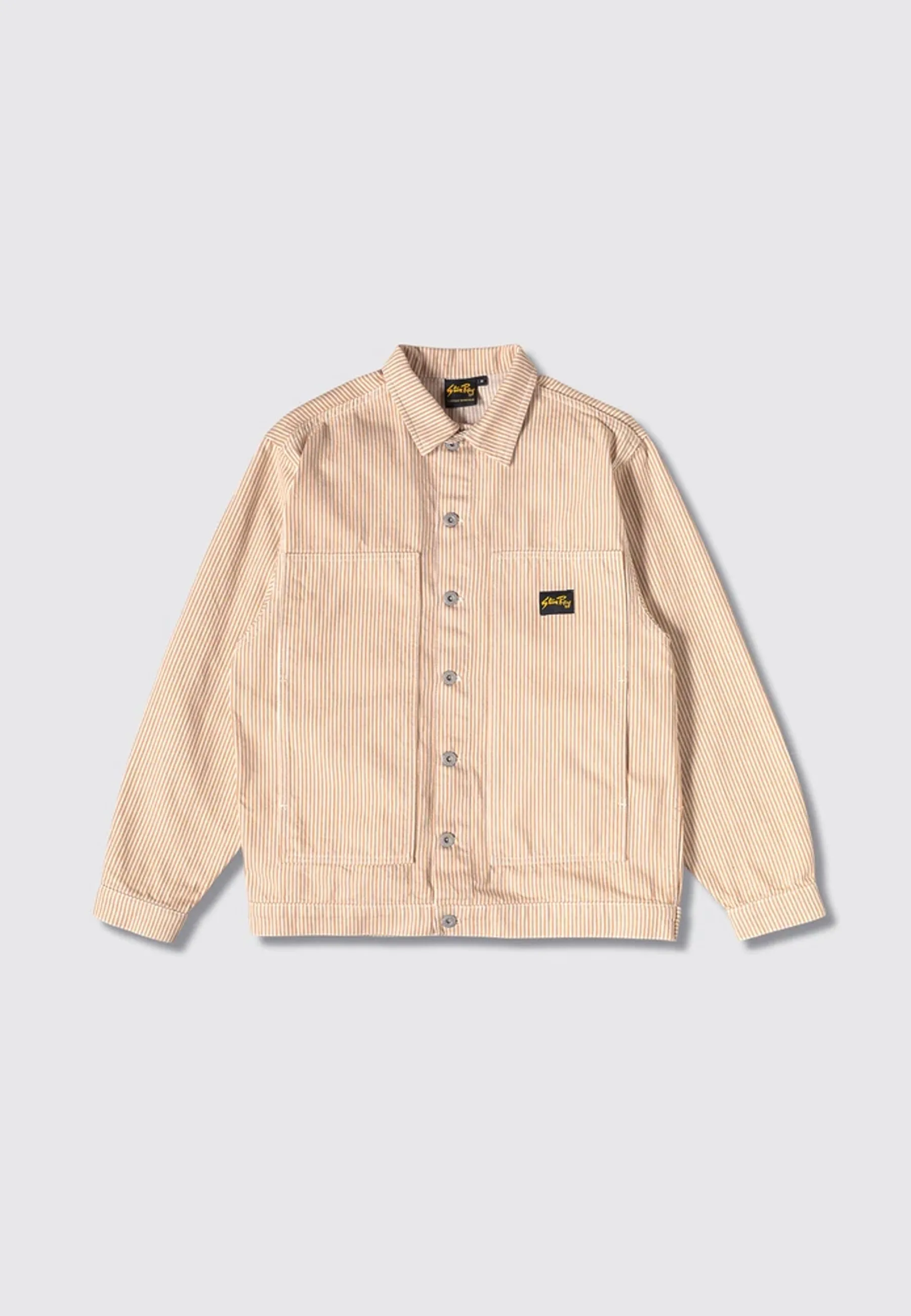 Box Jacket - khaki hickory