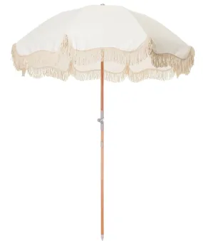 Business & Pleasure - Premium Beach Umbrella - Antique White-