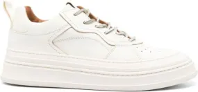 Buttero Circolo leather sneakers White