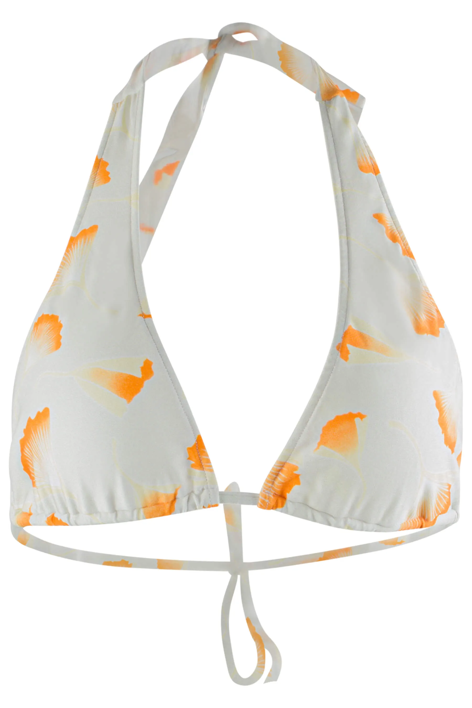 Camila Halter Bikini Top - Ginkgo Ivory