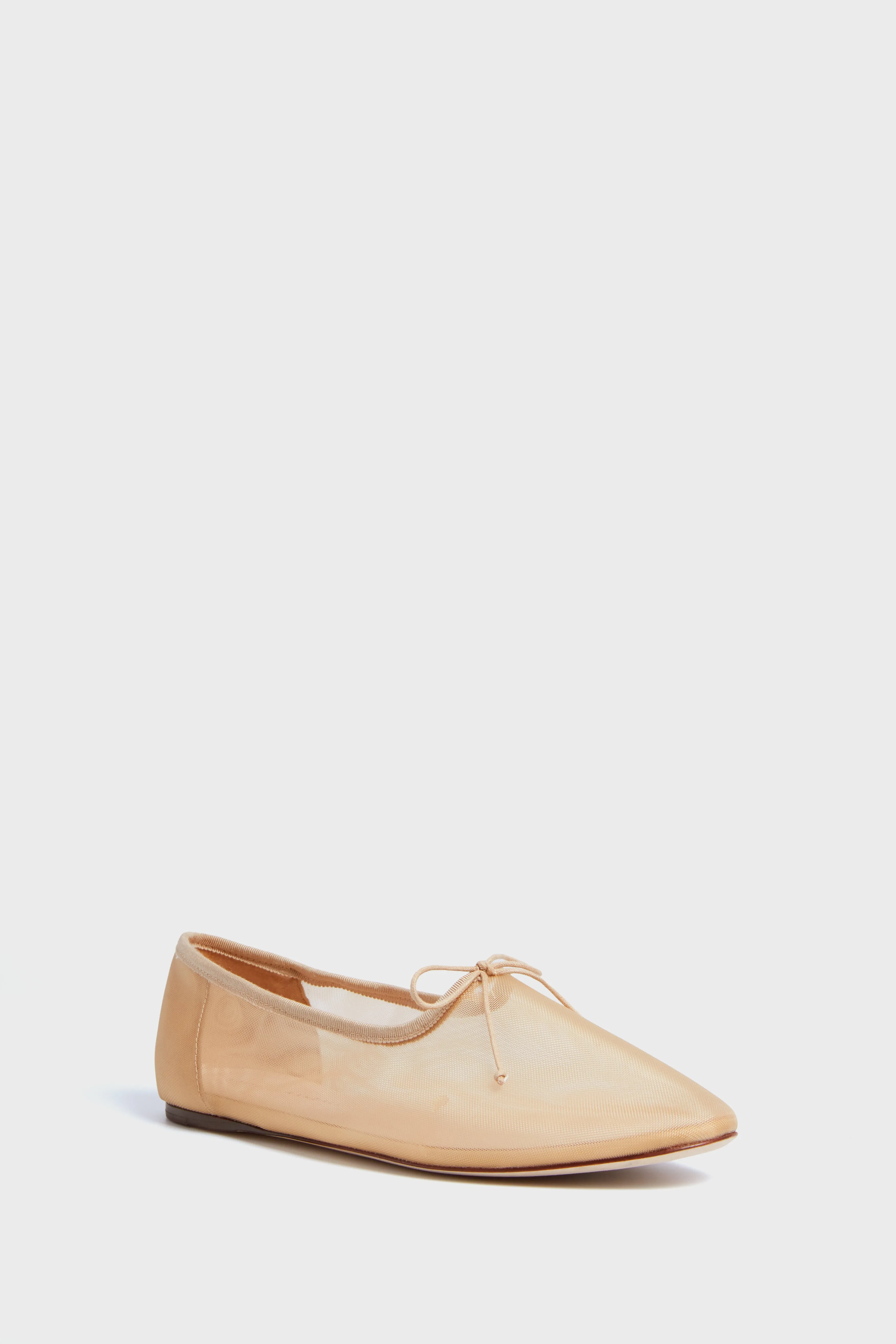 Caramel Mesh Landon Flats