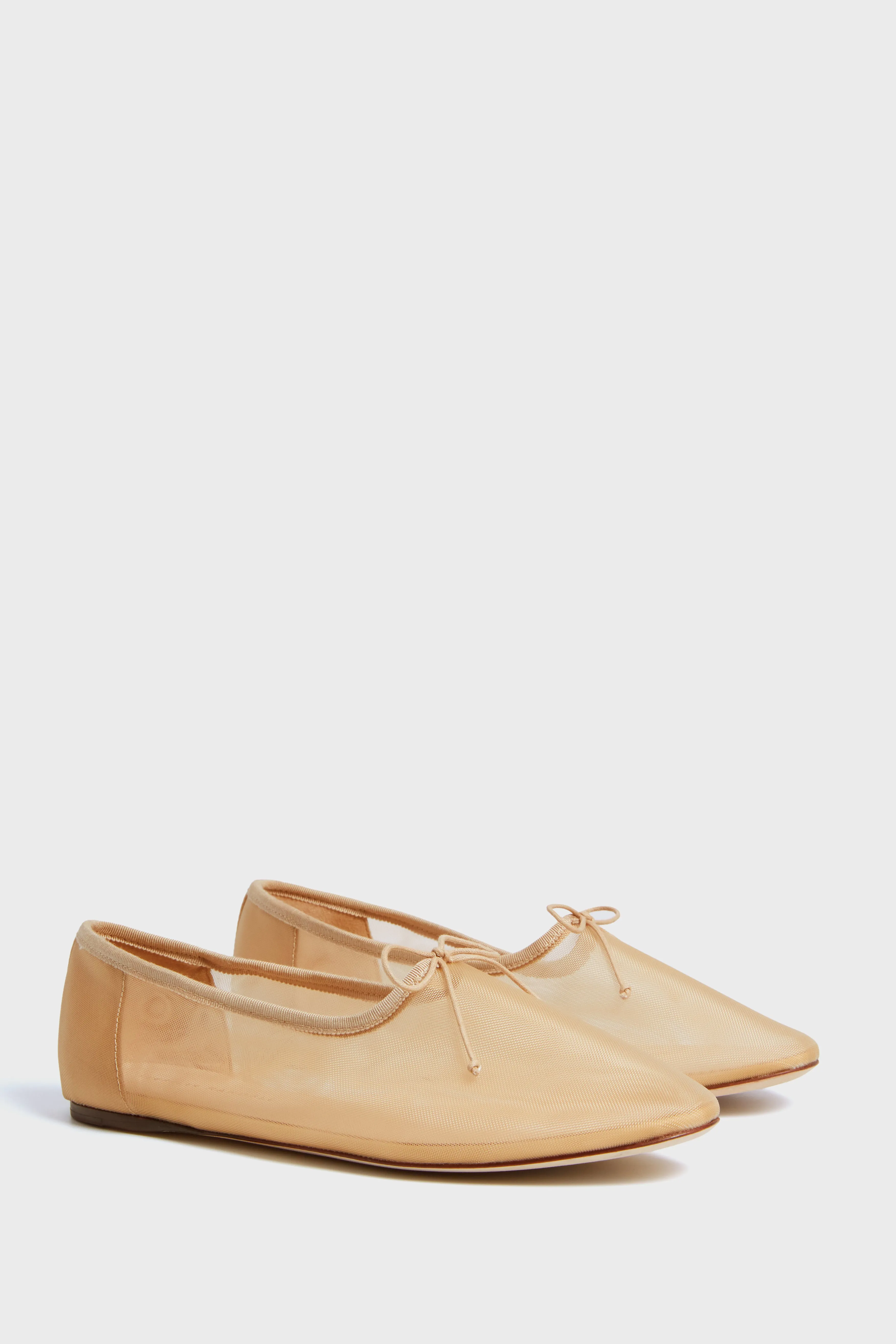 Caramel Mesh Landon Flats