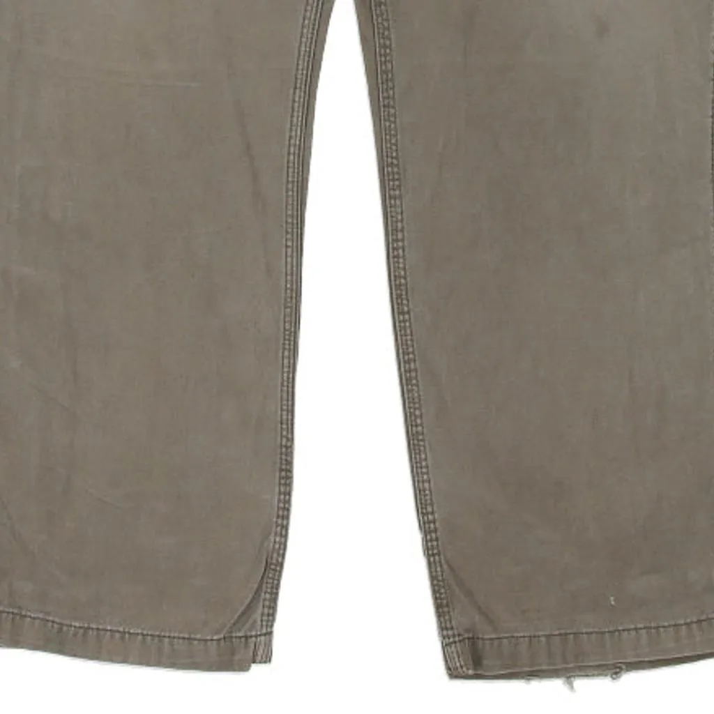 Carhartt Carpenter Trousers - 33W 30L Grey Cotton