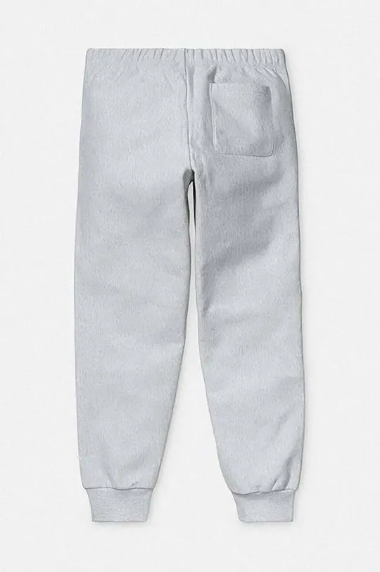 Carhartt WIP joggers American Script gray color