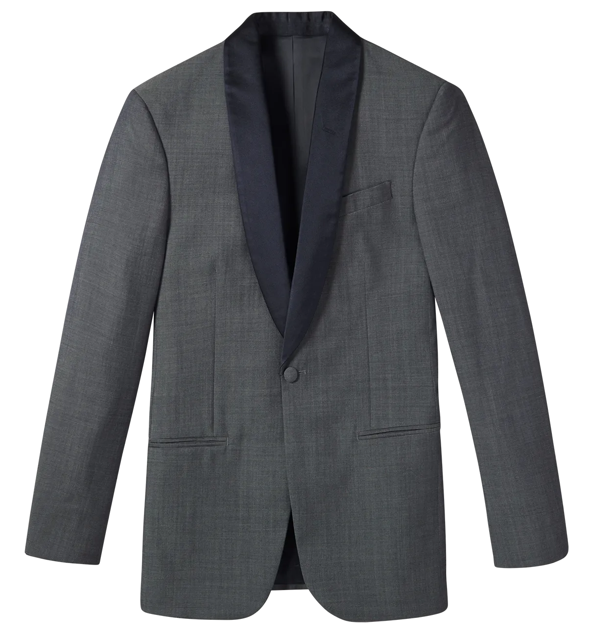 Chambray Tuxedo Jacket