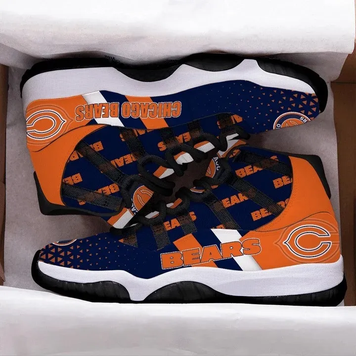 Chicago Bears Air Jordan 11 Sneakers For Men Women