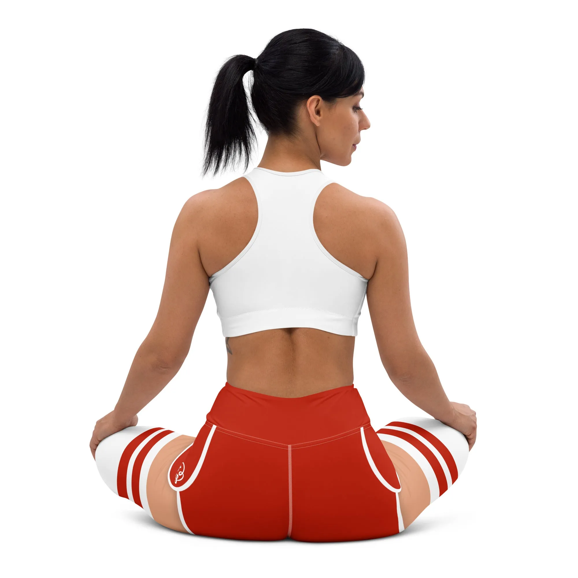 Christmas Shorts Yoga Leggings