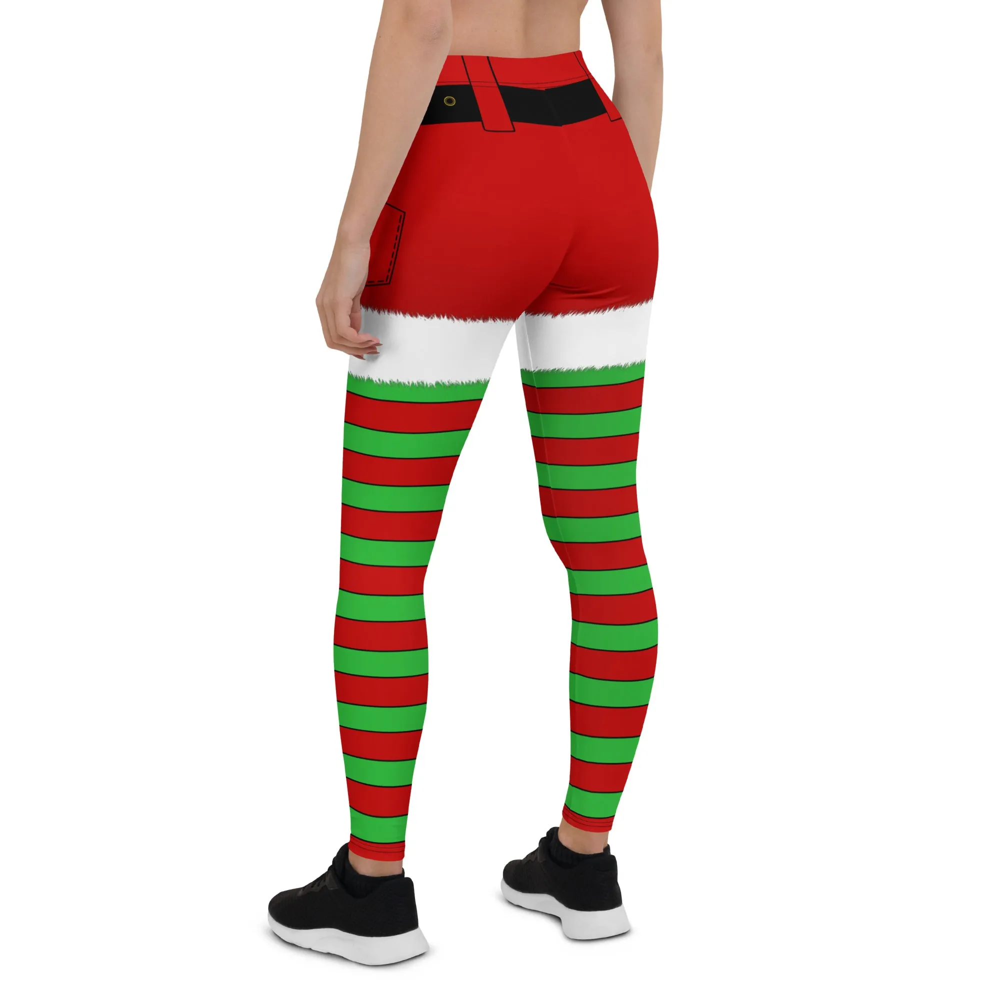 Christmas Stripes Leggings