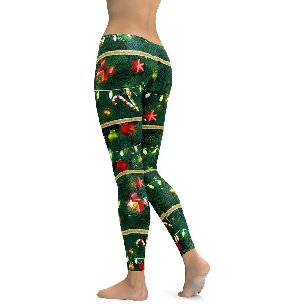 Christmas Tree Leggings